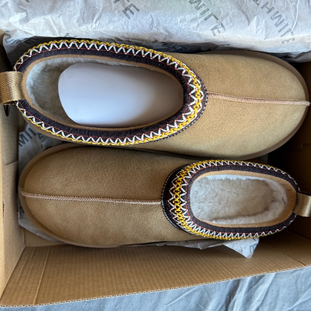 Cozy Tan Slippers for Women